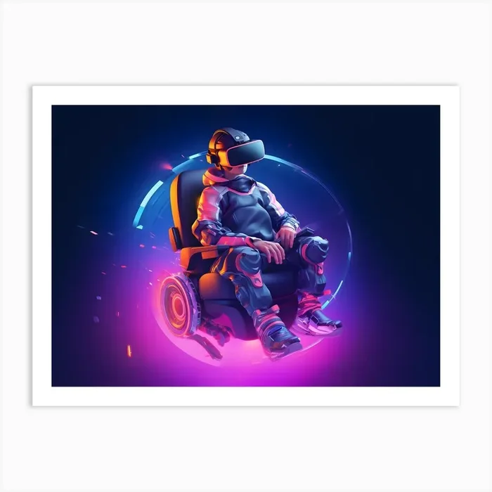 Superhero One Art Print by Ricky Stevens