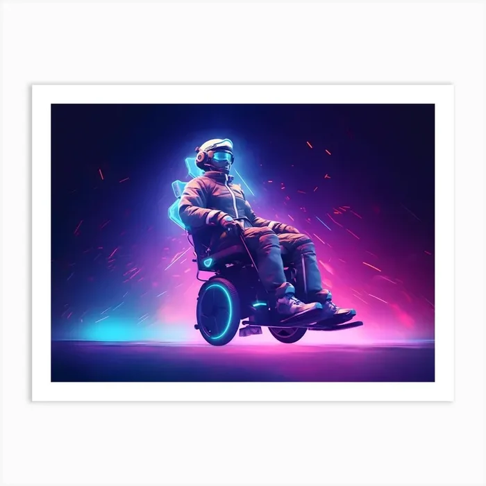 Superhero Two Art Print by Ricky Stevens