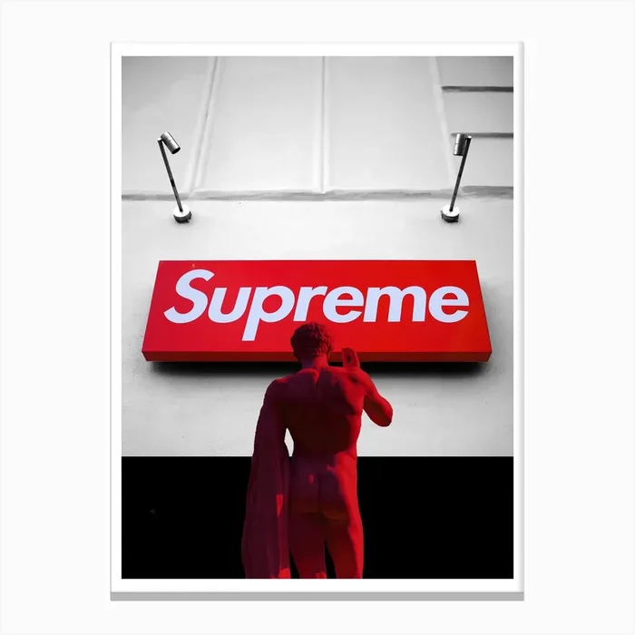 Supreme Art I Canvas Print by Off Studio