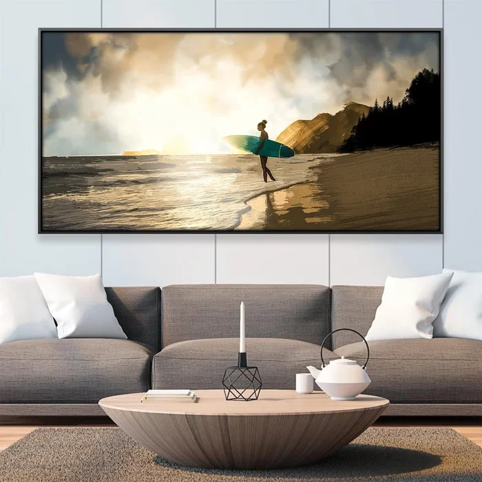 Surf’s Dawn Canvas