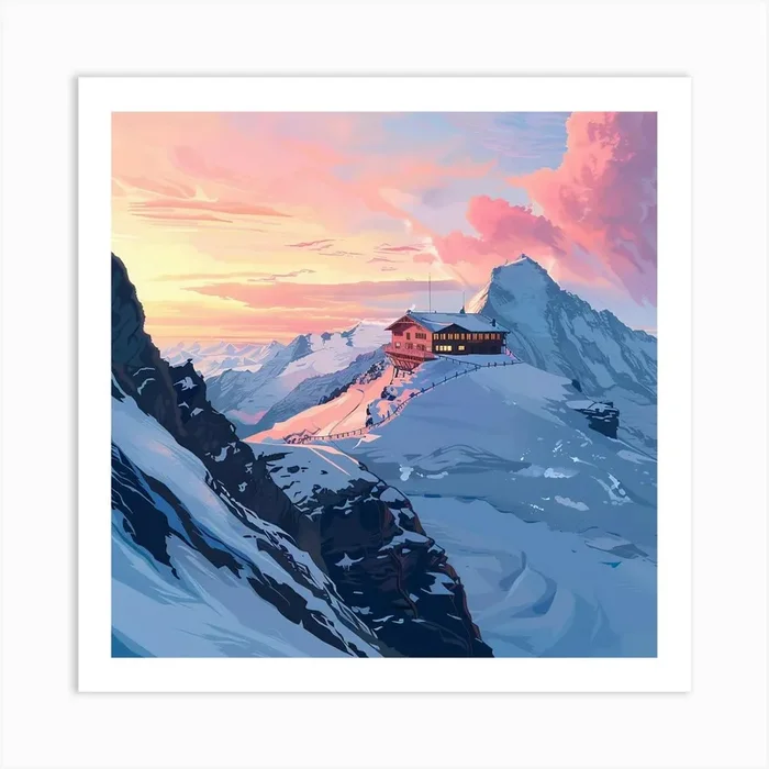 Switzerland 3 Art Print by ThatWorksMedia