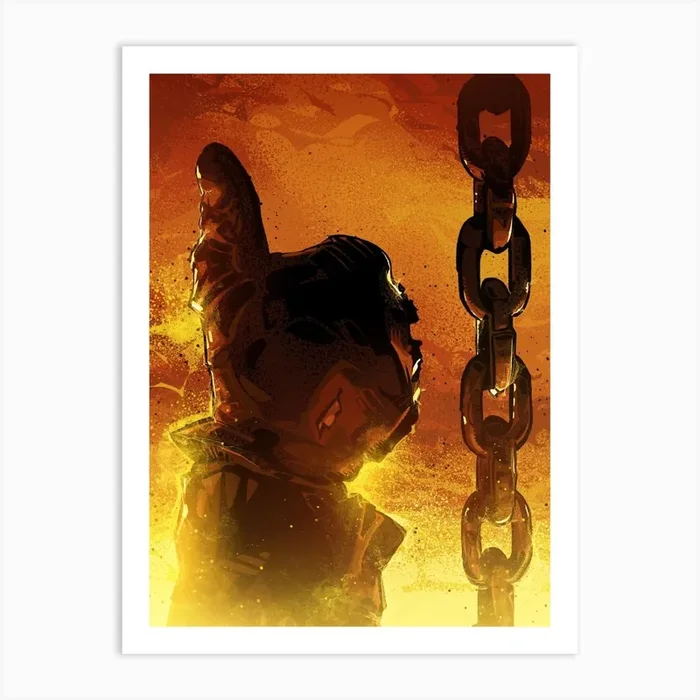 Terminator Thumb Art Print by Nikita Abakumov