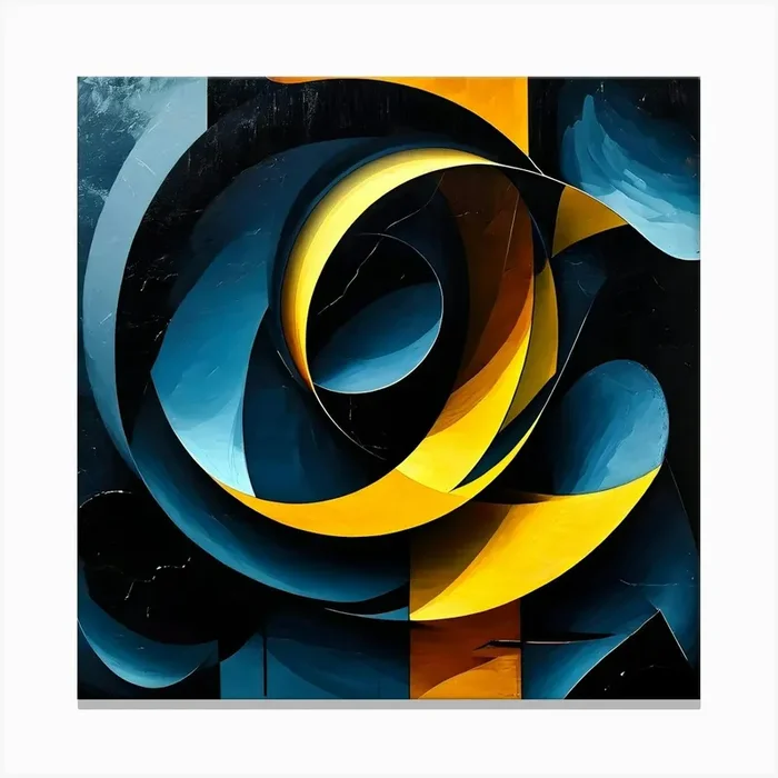 The harmony and contrast Canvas Print by markoadamo