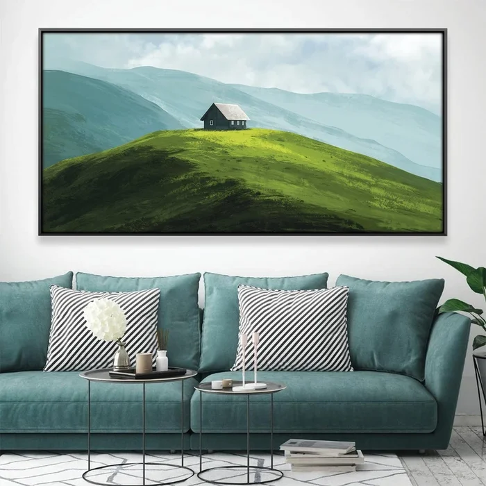 The Quiet Green Canvas