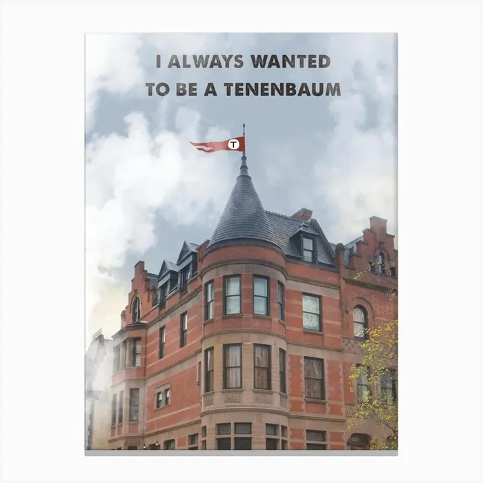 The Royal Tenenbaums Movie Canvas Print by 2ToastDesign