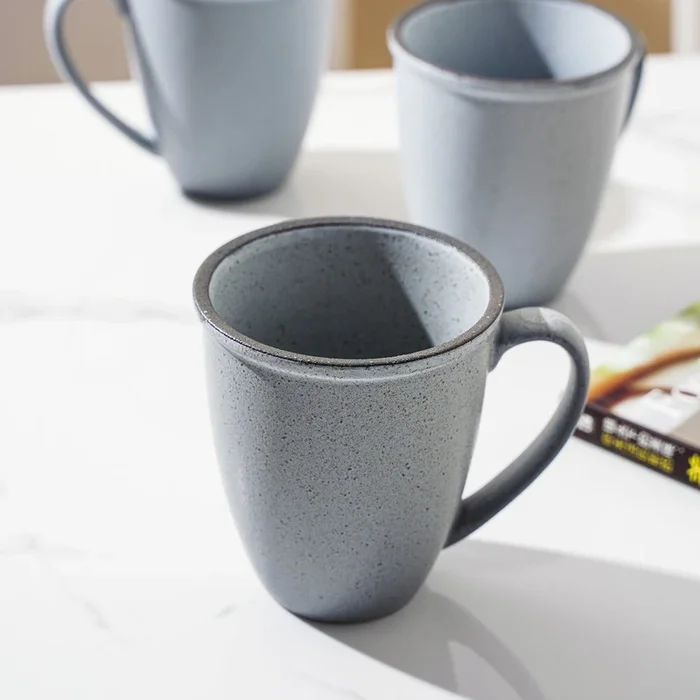 Tina Stoneware Mug – Blue And Gray