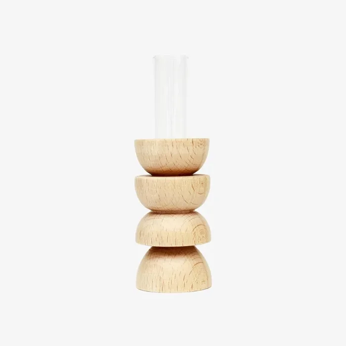 Totem Wooden Bud Vase – Medium No. 4 by 5mm Paper