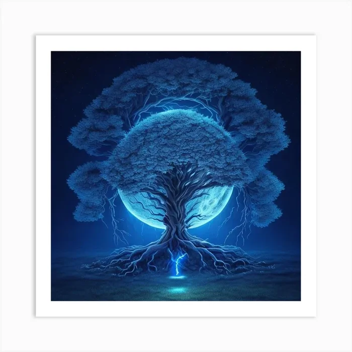 Tree Of Life 40 Art Print by C E R