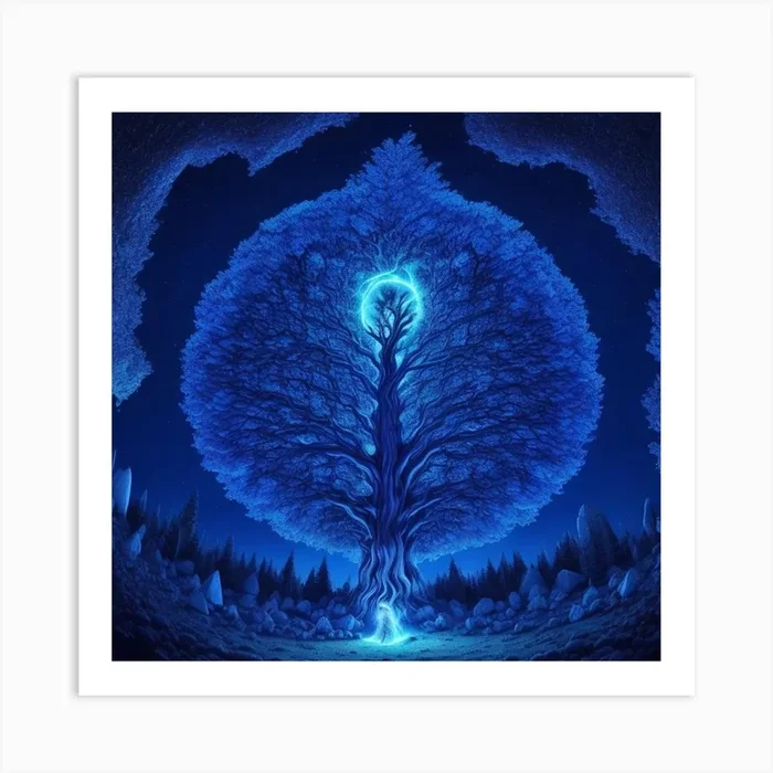 Tree Of Life 98 Art Print by C E R
