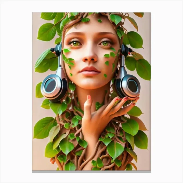 Tree woman 3 Canvas Print by FOX & JAY