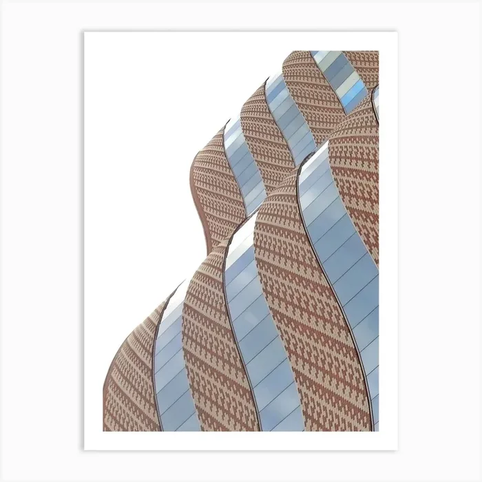 Tucson Building Art Print by Uori Misumi