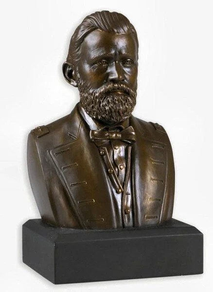 Ulysses S. Grant Bust 6 ” High Bronze