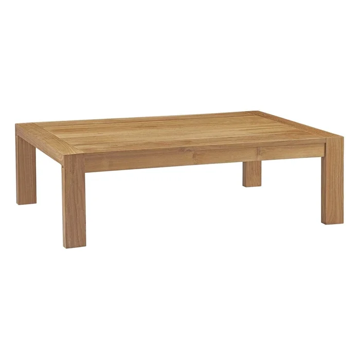 Unity Outdoor Patio Wood Coffee Table