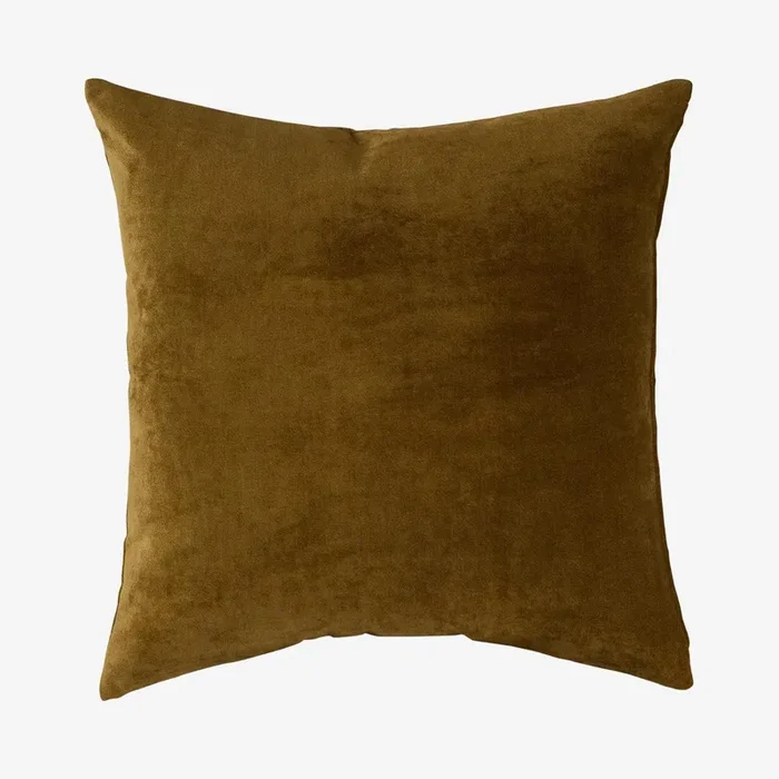 Velvet Throw Pillow – Juniper by The Cozy Cloth