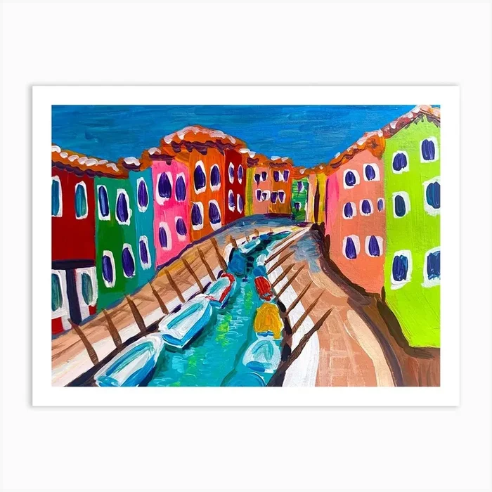 Venice Art Print by Key and Sea Creative