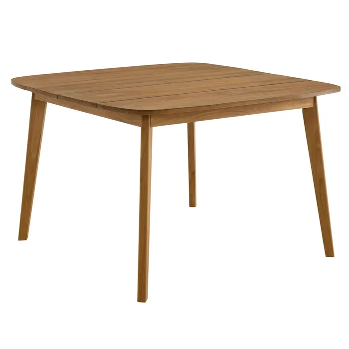 Vienna 46 ” Square Outdoor Patio Teak Wood Dining Table