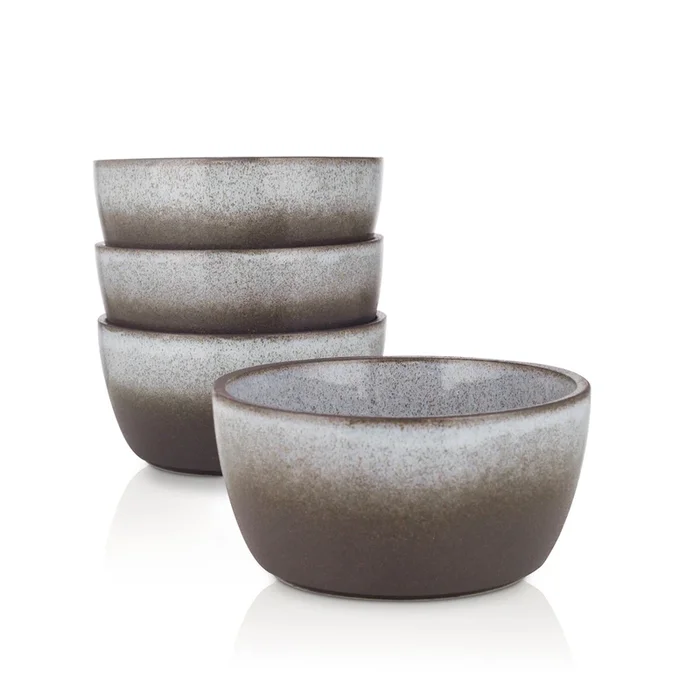 Vince Stoneware Bowl – Gray-Green-Blue