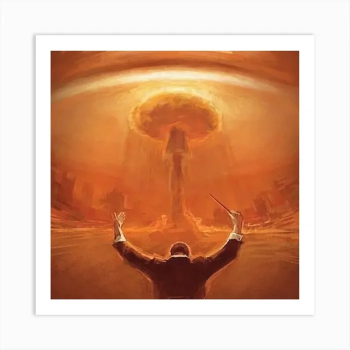 war simphony Art Print by takishi