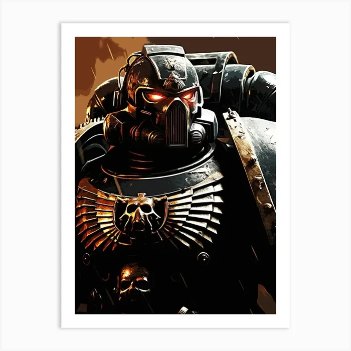 Warhammer 40k 3 Art Print by ontoseno