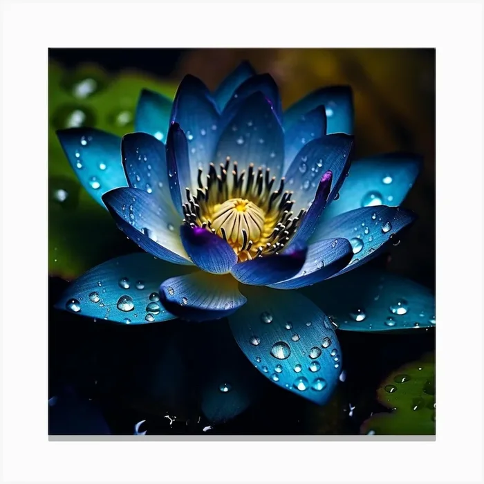 Water Lily Canvas PrintA by ac_23