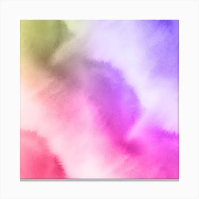 Watercolor Paradise II Canvas Print by Aivy Art Studio