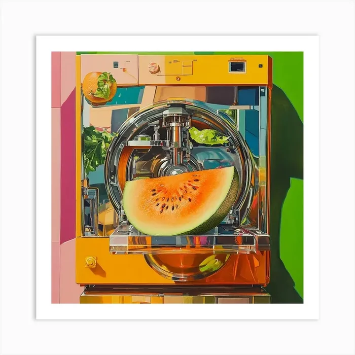 Watermelon Art Print by ThatWorksMedia