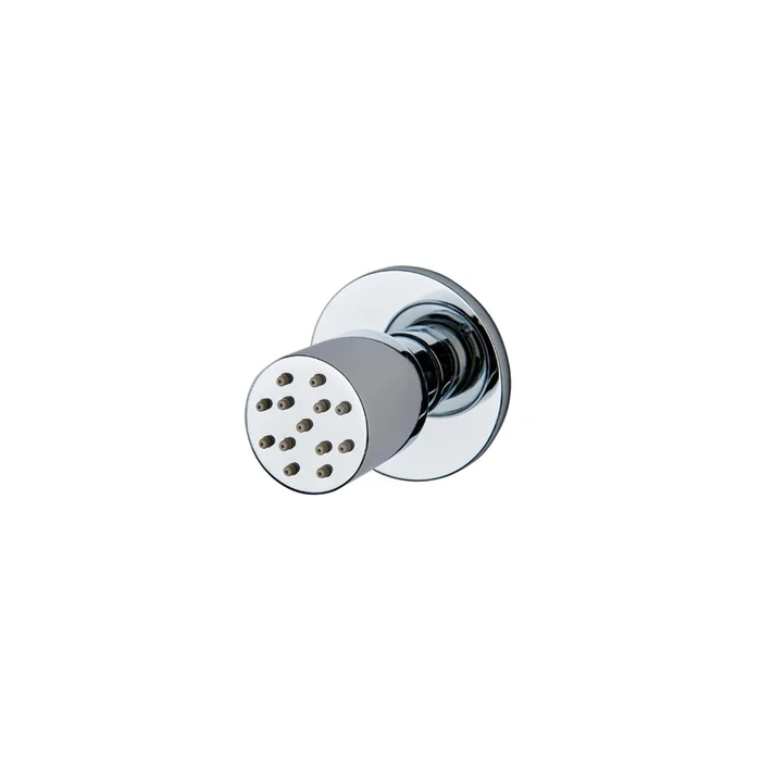 Waterworks Universal 1 3/8 ” Cylindrical Body Spray in Laquered Brass