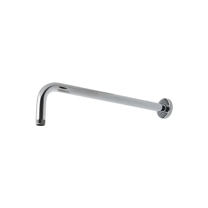 Waterworks Universal 17 ” Wall Mounted Shower Arm and Flange in Antique Brass
