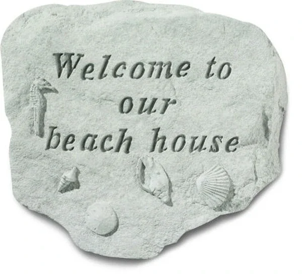 Welcome To Our Beach W/sea Shells