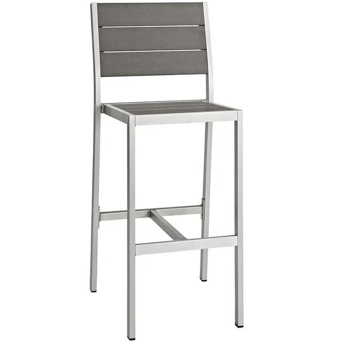 Wharf Outdoor Armless Bar Stool