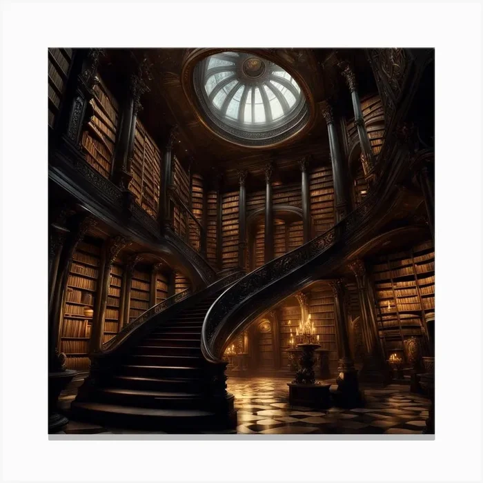 What will you find? Canvas Print by Halberdamon