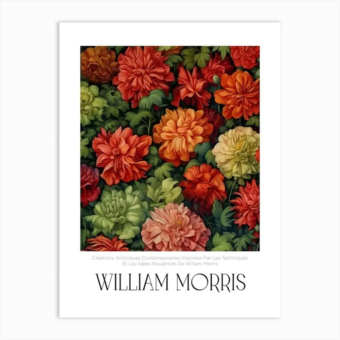 William Morris 14 Art Print by artsprints