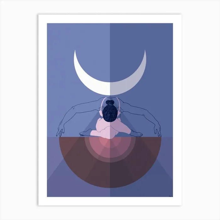 Winter Solstice Art Print by Amanda Leon