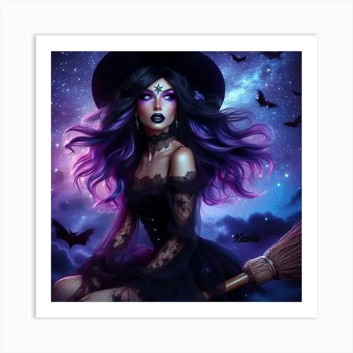 Witches Art PrintVV by Vibrant Visions