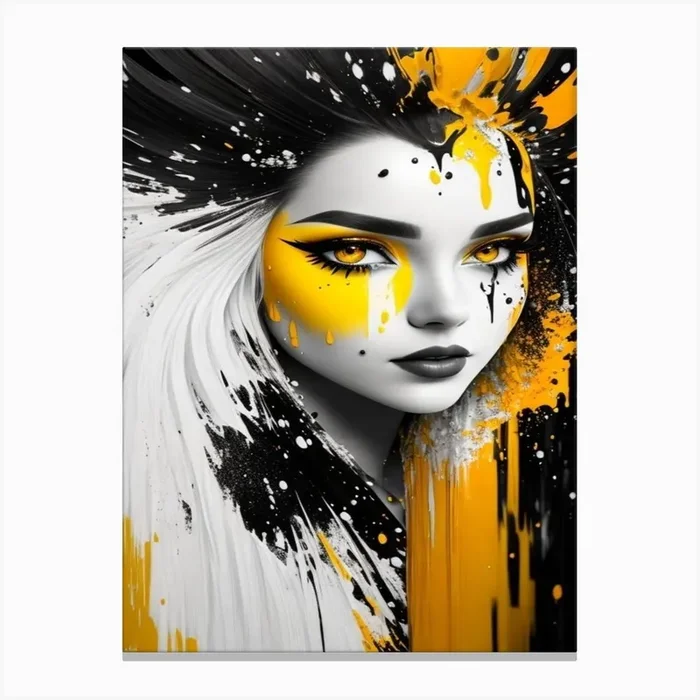 woman art 2 Canvas Print by takishi