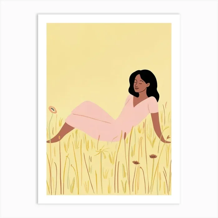 Woman In The Field Art Print by Henri Matisse Style Prints