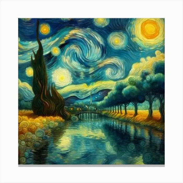 Wonder Landscape Canvas PrintA by Ajdigitals