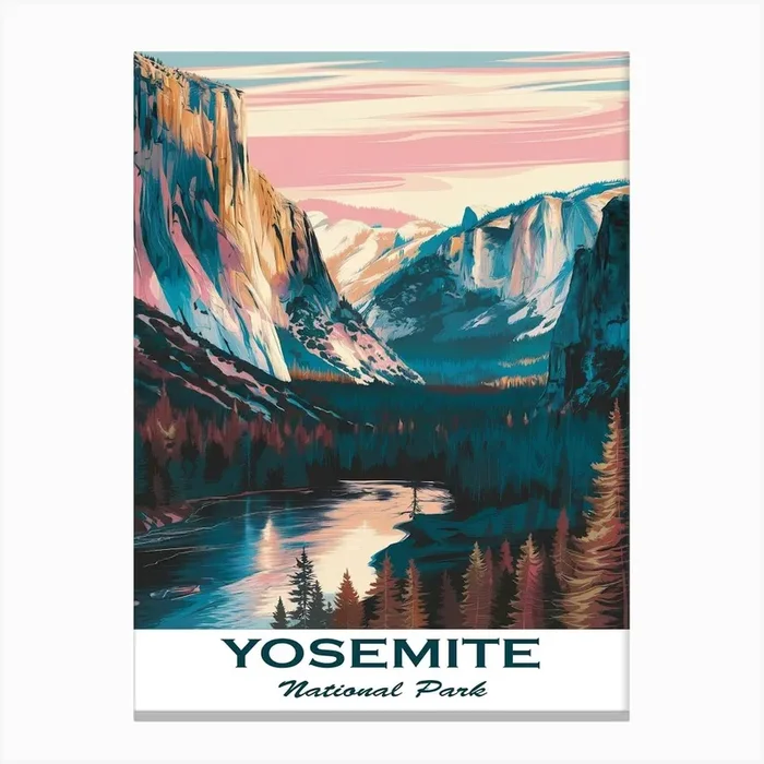 Yosemite National Park 8 Canvas Print by Mihir Mojumdar