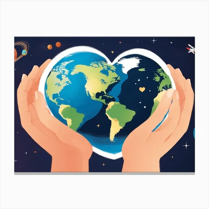 You’re my World Canvas PrintP by PicFred