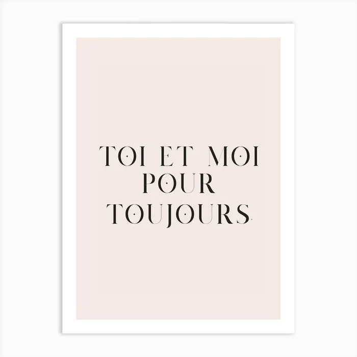 You And Me Forever Art Print by Girl Visual