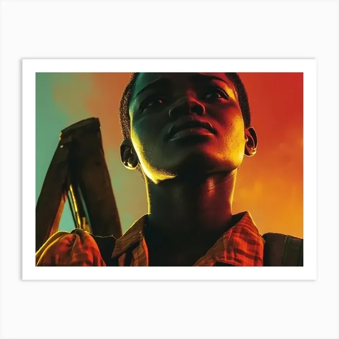 Young African Man Art Print by ThatWorksMedia