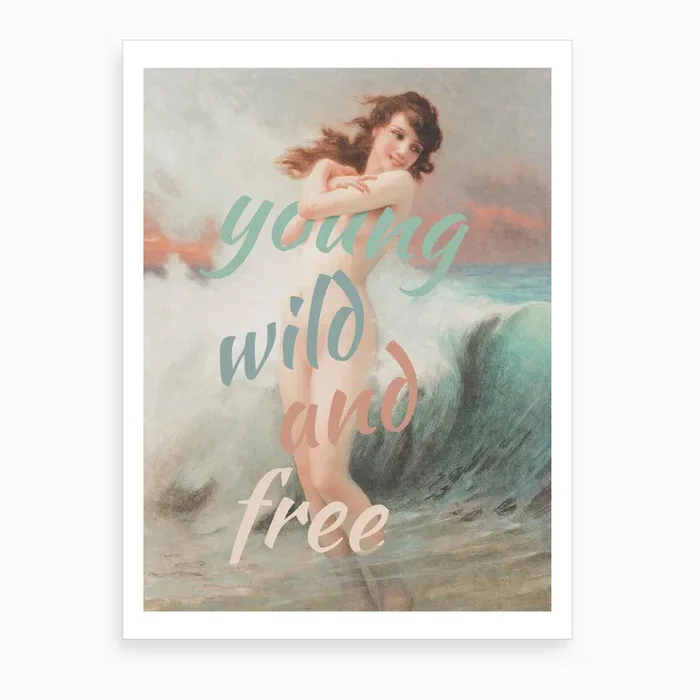 Young Wild And Free Art Print by Jonas Loose