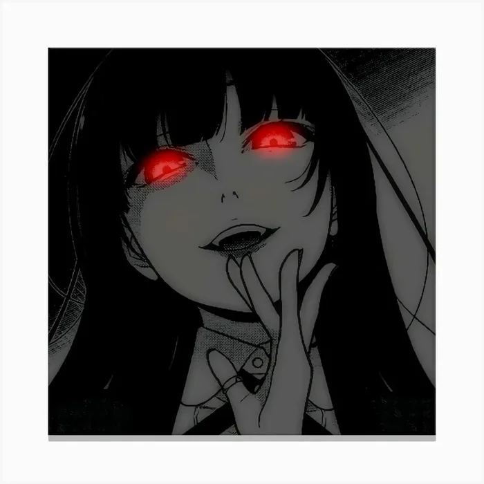 Yumeko Jabami Transformed Canvas PrintA by artific_studio