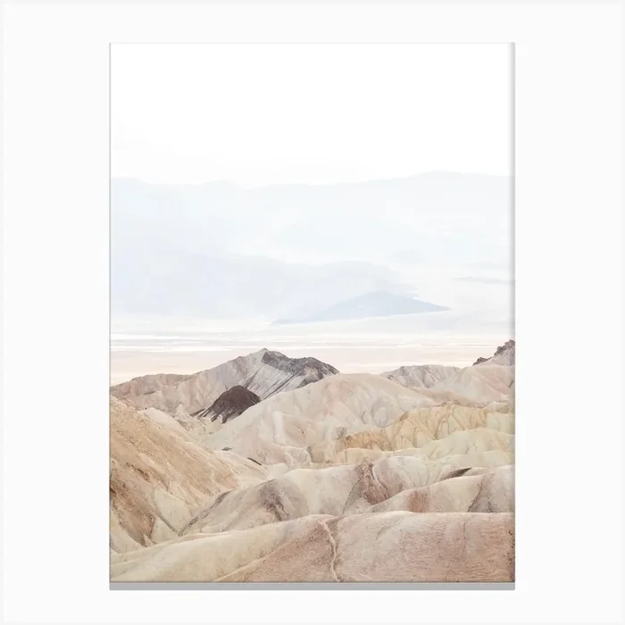 Zabriskie Point Canvas Print by Lindsey Erin