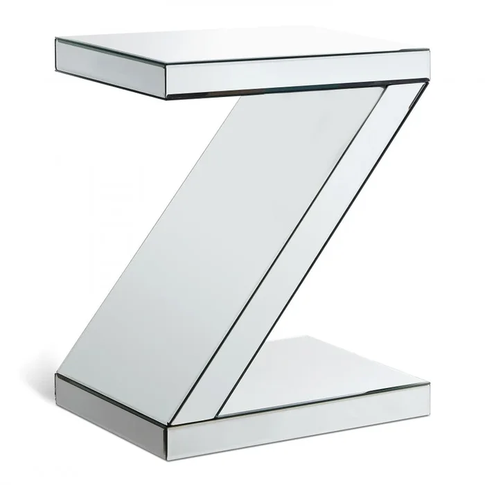 Zee Mirrored End / Side Table