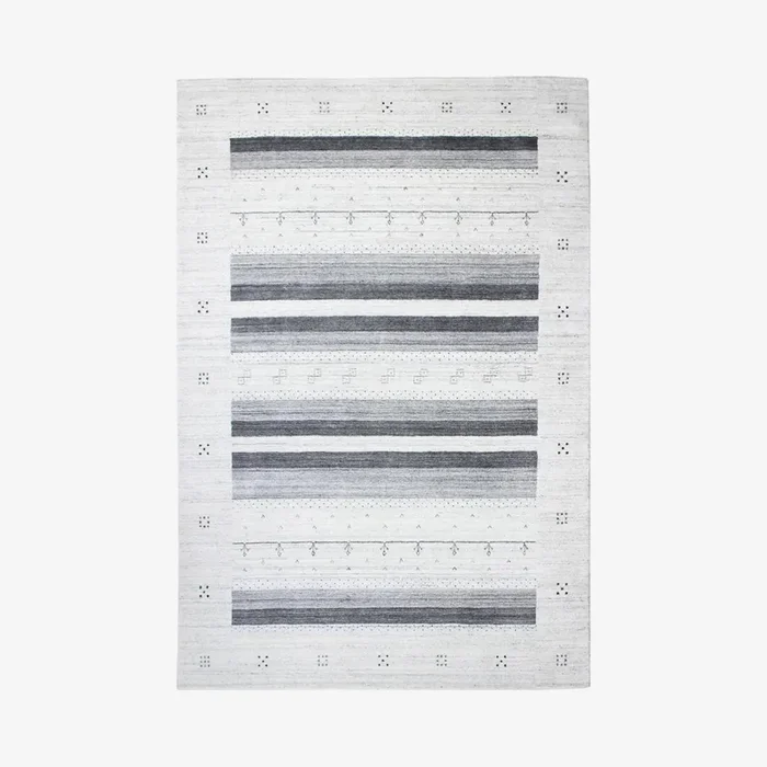 Zeke Area Rug – Ivory / Grey by Bashian