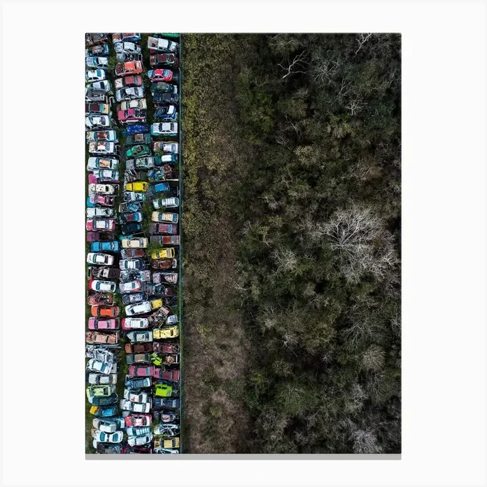 Zombie Canvas Print by Roberto H